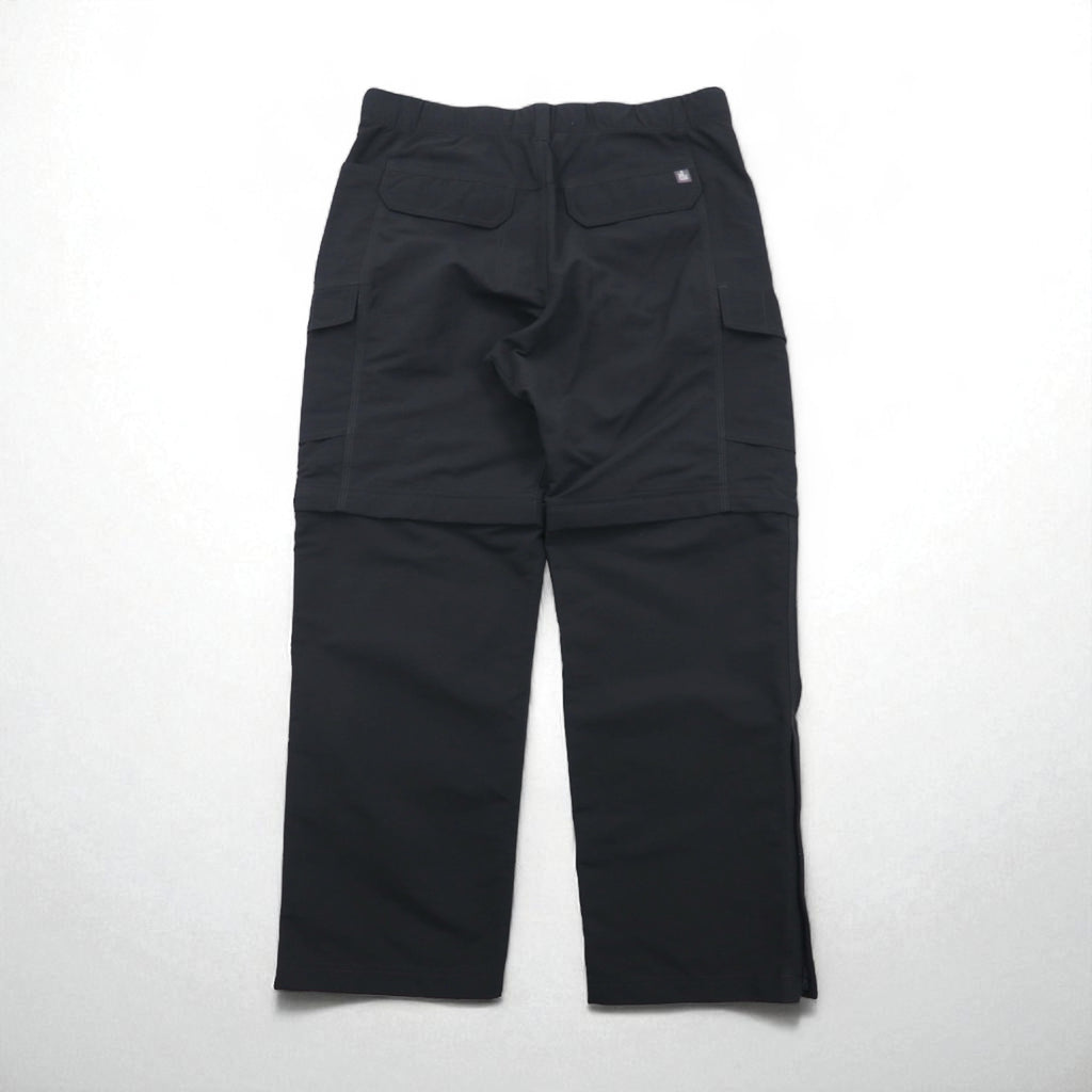 THE NORTH FACE Convertible 2-Way Wide Cargo Pants, Size M, Gray Nylon, US Standard, Paramount Peak II, A4J0