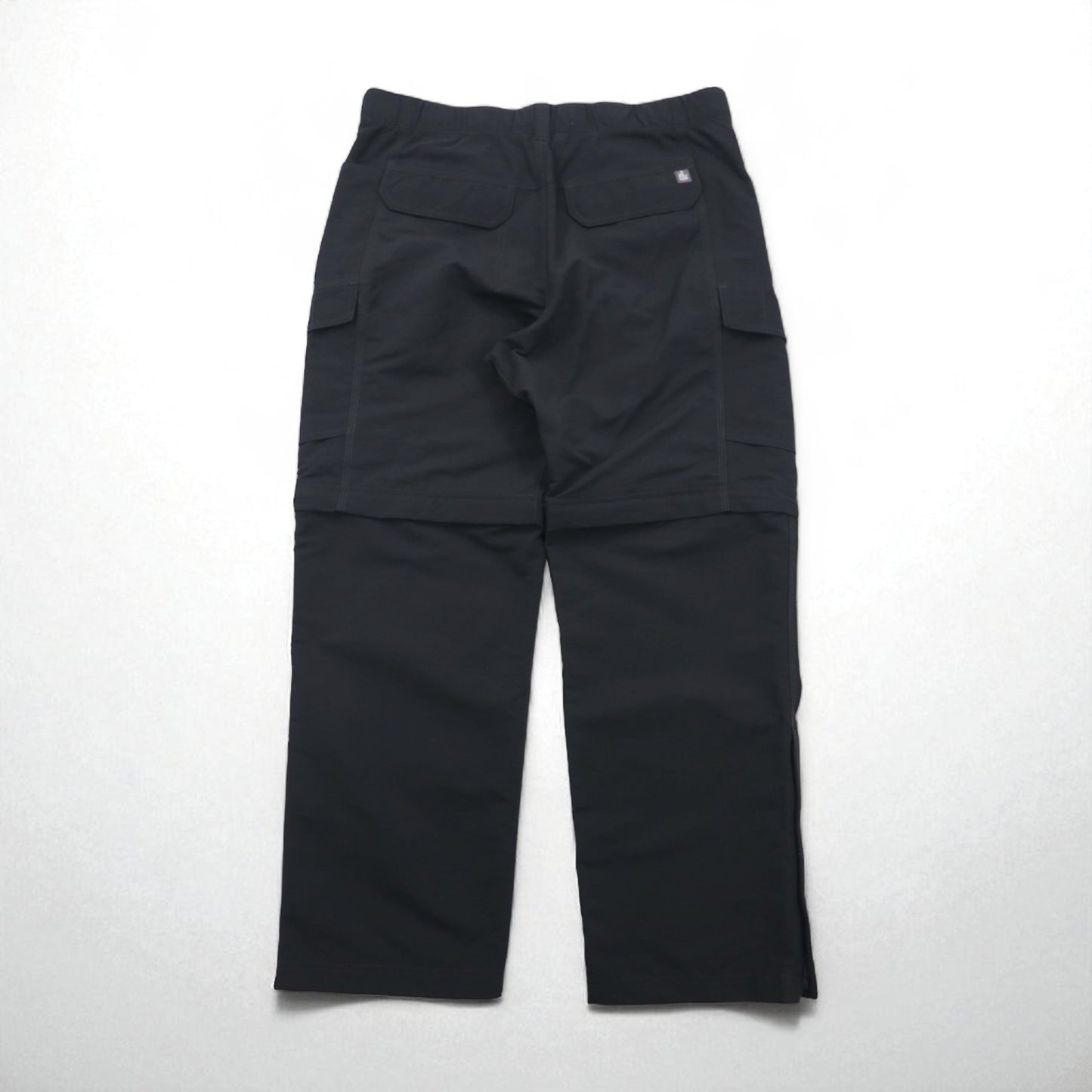 THE NORTH FACE Convertible 2-Way Wide Cargo Pants, Size M, Gray Nylon, US Standard, Paramount Peak II, A4J0