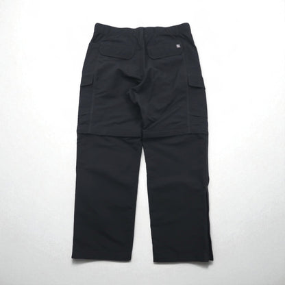 THE NORTH FACE Convertible 2-Way Wide Cargo Pants, Size M, Gray Nylon, US Standard, Paramount Peak II, A4J0