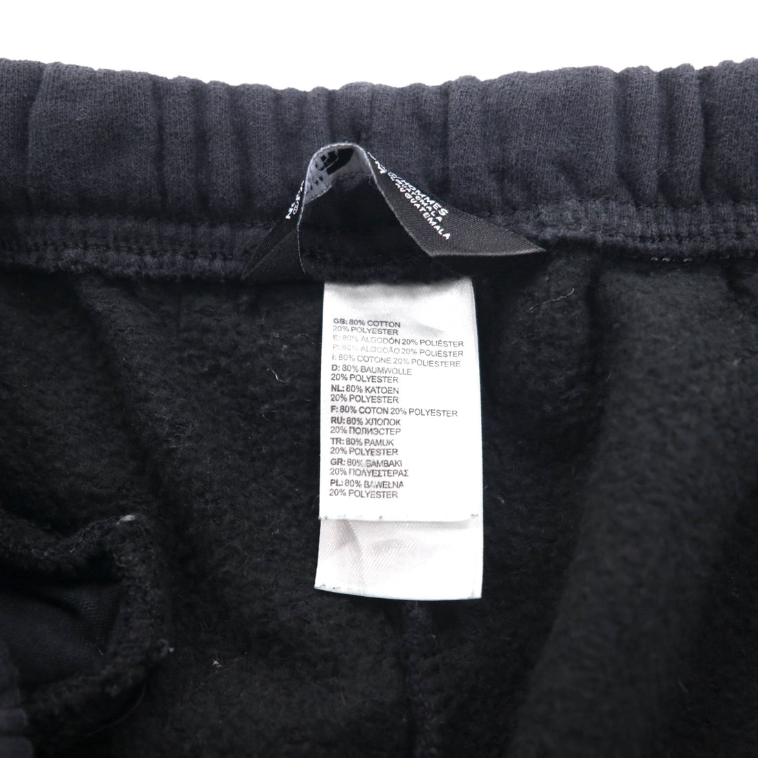 THE NORTH FACE Flared Sweatpants, M, Black, Cotton, One Point Logo Embroidery, US Standard