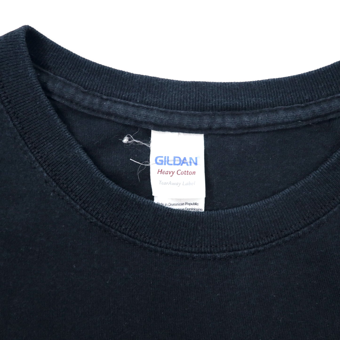 GILDAN ビッグサイズ カレッジプリントTシャツ L ブラック コットン SOCASTEE BRAVES VOLLEYBALL