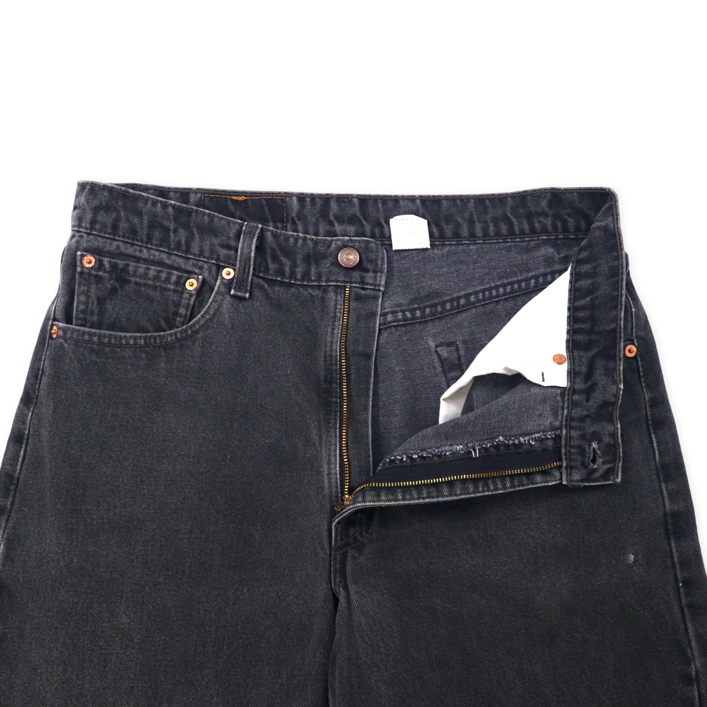 Levi's USA製 90年代 550 RELAXED FIT ブラック デニムパンツ 36 テーパード 550-0260