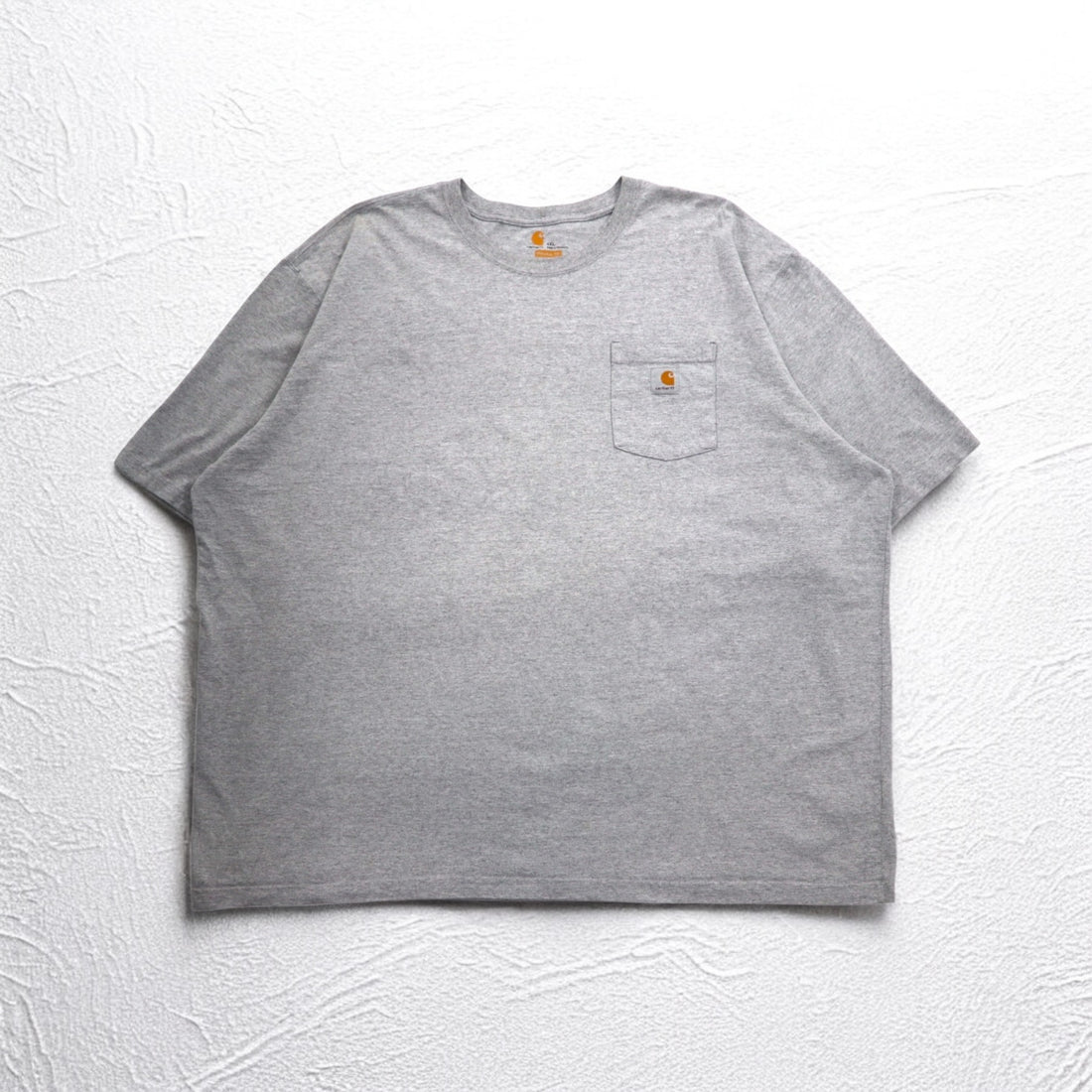 carhartt ビッグサイズ ポケット Tシャツ ポケTee 4XL ORIGINAL FIT グレー ホンジュラス製