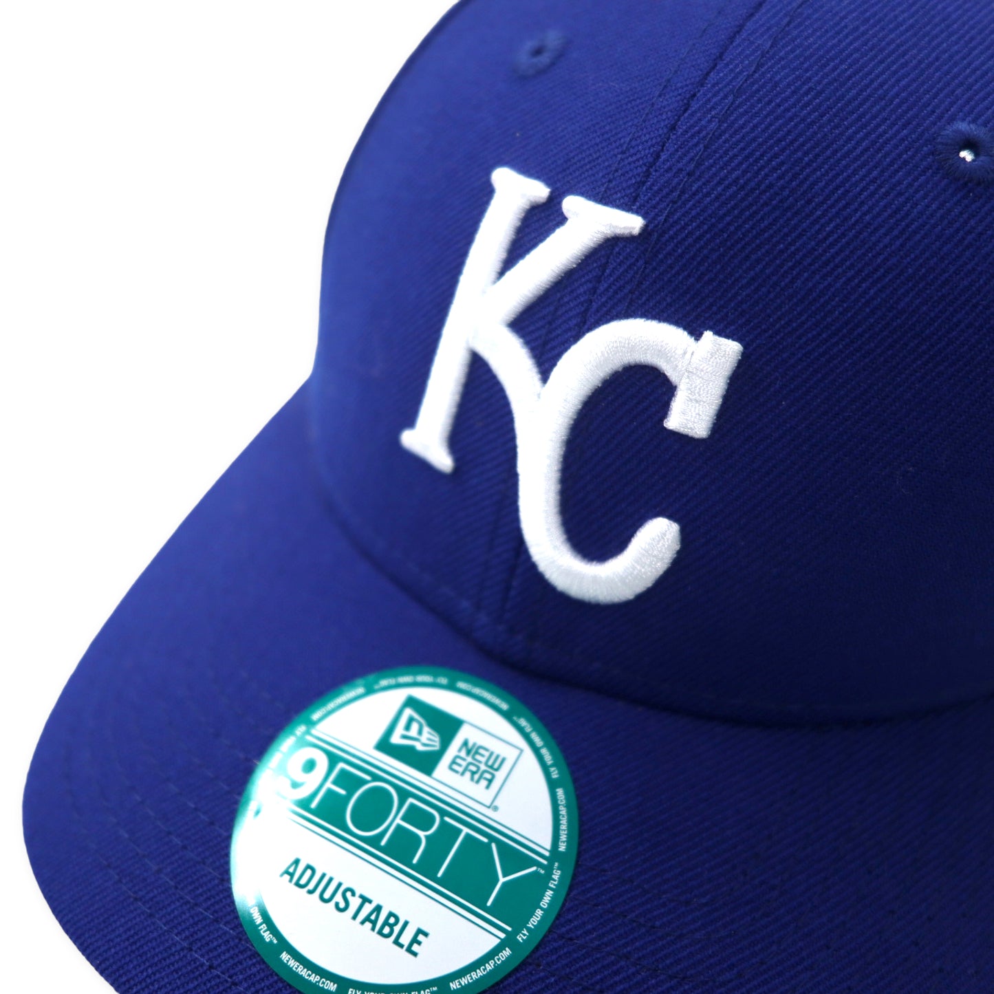 NEWERA ベースボールキャップ OSFM ブルー ウール アジャスタブル MLB Kansas City Royals カンザスシティ ロイヤルズ KANROY AOKI 23 未使用品