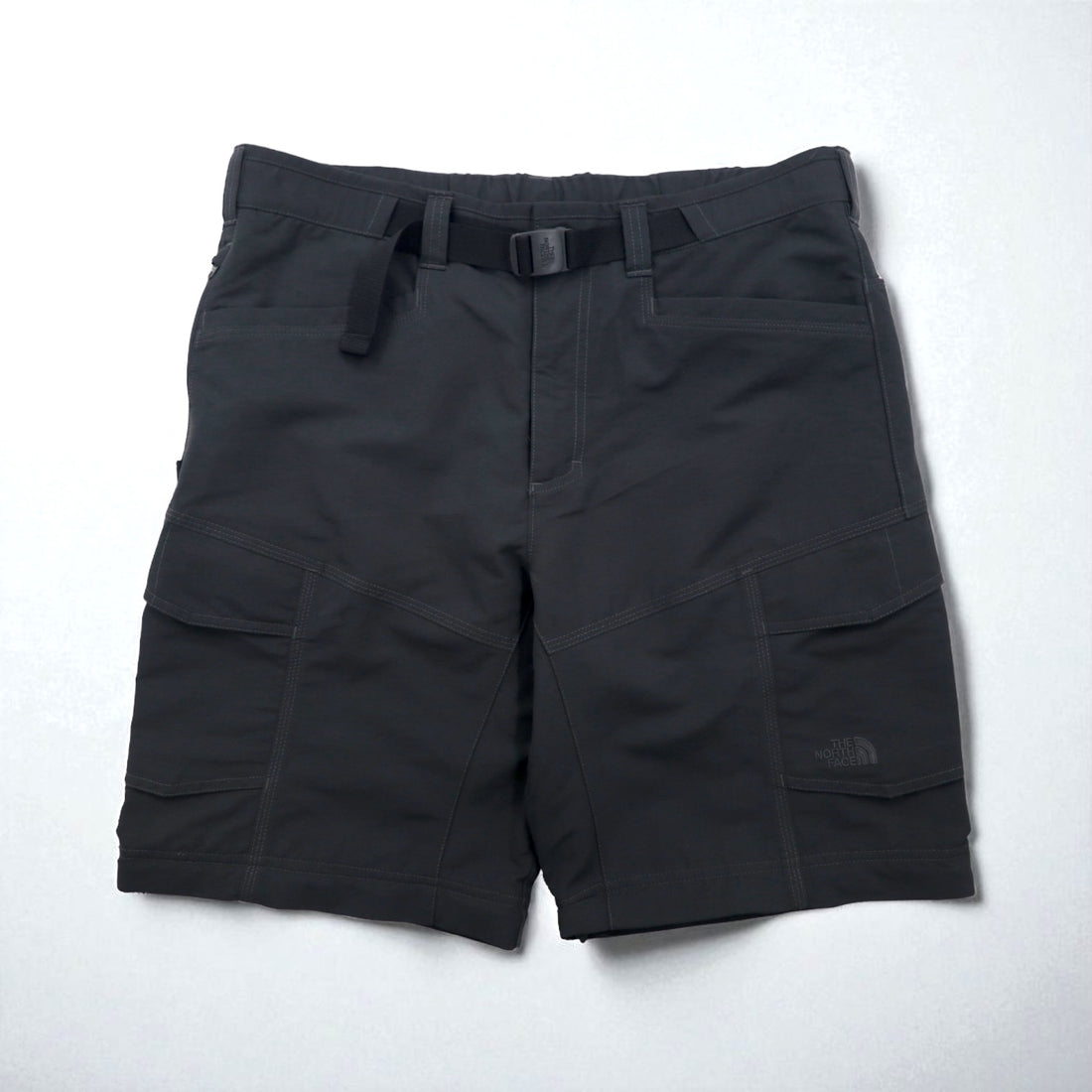 THE NORTH FACE Convertible 2-Way Wide Cargo Pants, Size M, Gray Nylon, US Standard, Paramount Peak II, A4J0