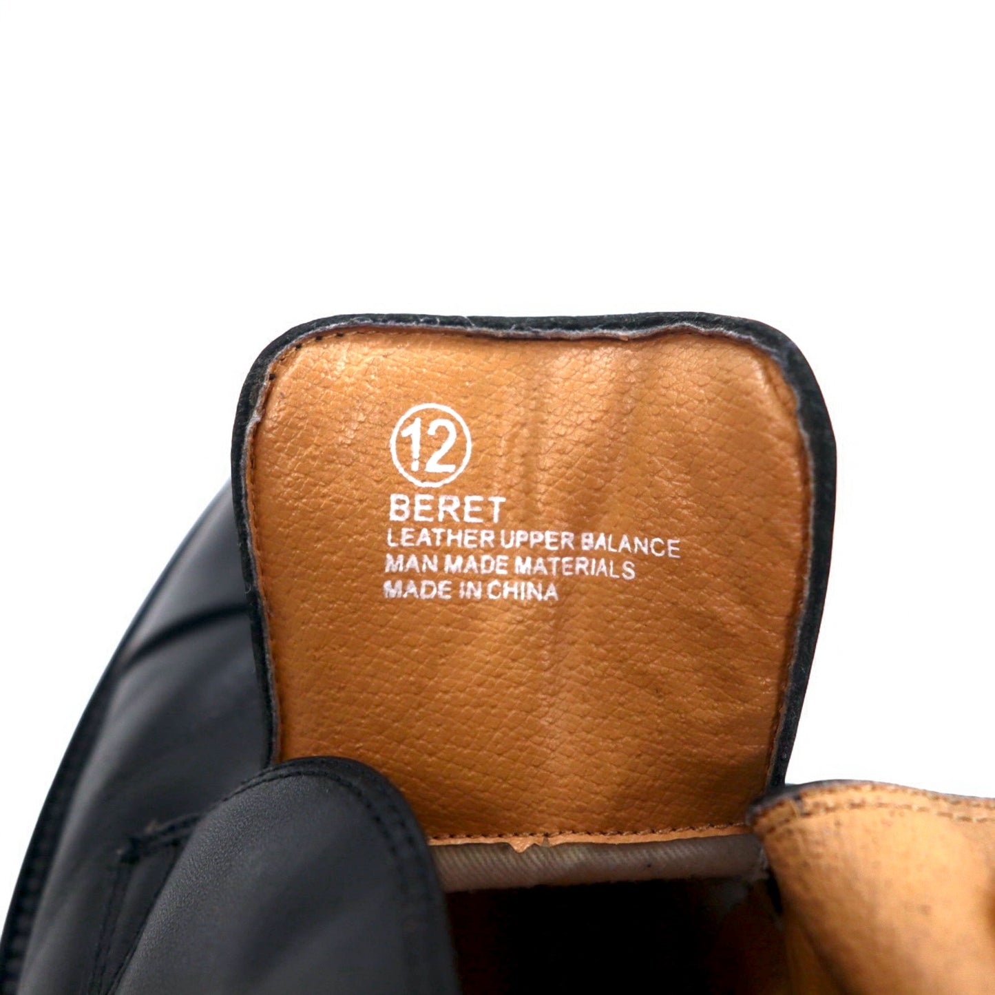 croft & barrow モンクストラップ ストレートチップ ドレスシューズ 29cm ブラック レザー BERET