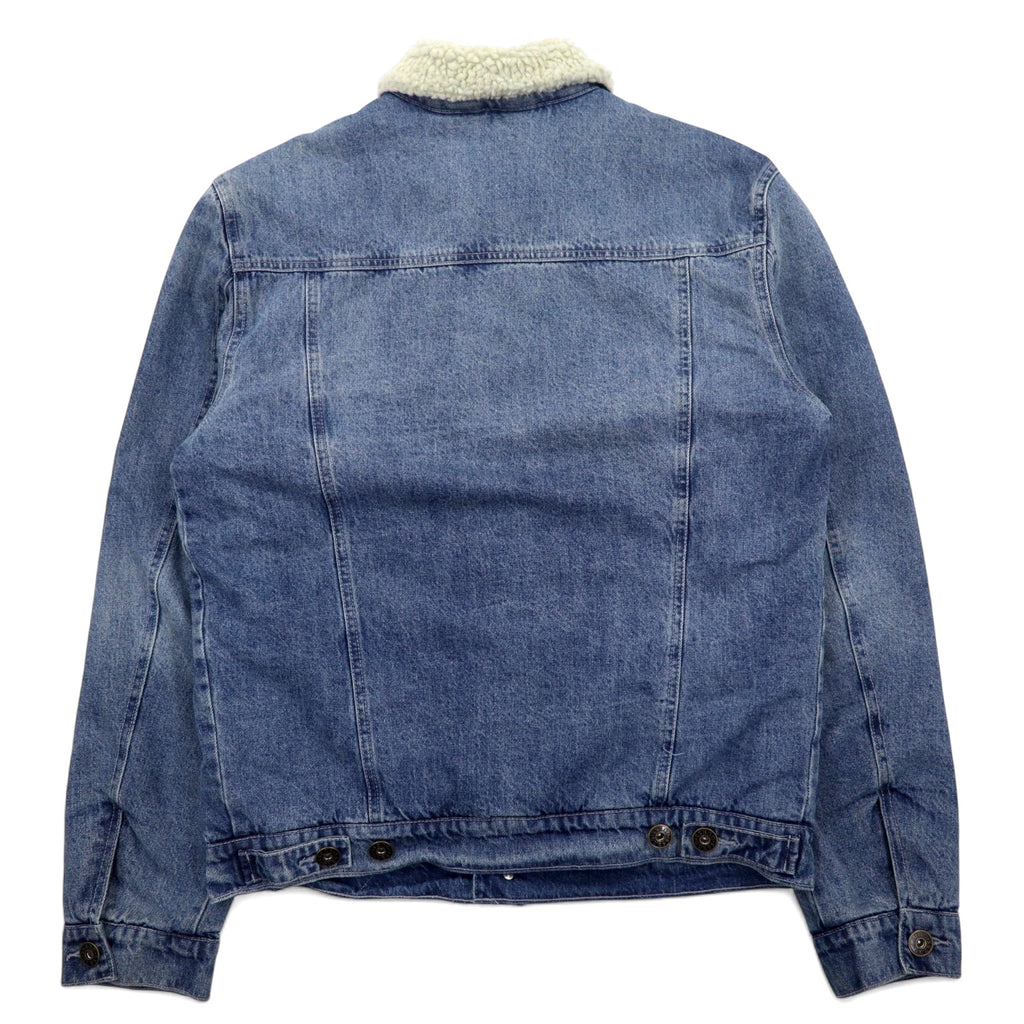 GUESS ボア デニムジャケット トラッカージャケット M ブルー コットン Sherpa Denim Jacket X74XN1R0LF0