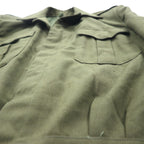 Vintage 60s Greek Battle Dress Ike Jacket Greek Army Ike Jacket Battle Dress L Khaki Euro Military
