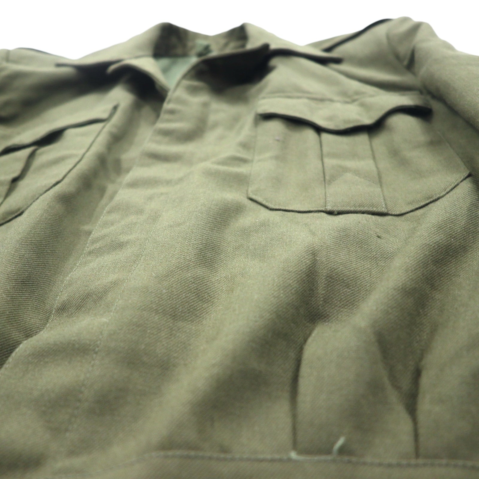 Vintage 60s Greek Battle Dress Ike Jacket Greek Army Ike Jacket Battle Dress L Khaki Euro Military