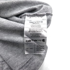 carhartt ビッグサイズ ポケット Tシャツ ポケTee 4XL ORIGINAL FIT グレー ホンジュラス製
