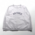 US AIR FORCE 米軍 トレーニング スウェット トレーナー XL ライトグレー 裏起毛 アーチロゴ ミリタリー 8415-01-407-2788