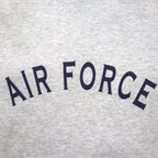 US AIR FORCE 米軍 トレーニング スウェット トレーナー XL ライトグレー 裏起毛 アーチロゴ ミリタリー 8415-01-407-2788