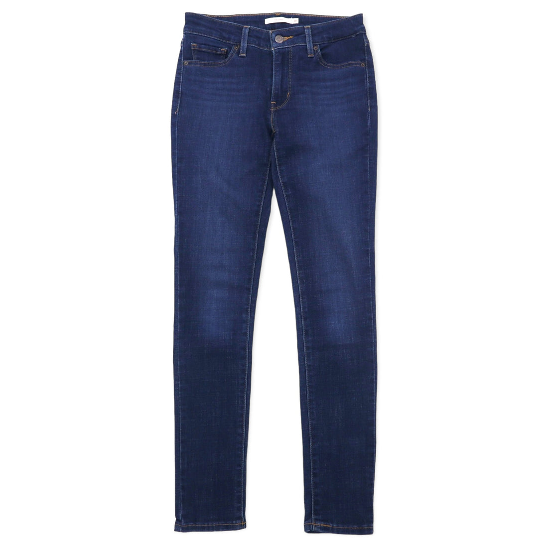 日本然リトテ-古着オンライン-Levi's 711 スキニー デニムパンツ 26 ブルー コットン ストレッチ-Levi's 711 Skinny Denim Pants 26 Blue Cotton Stretch