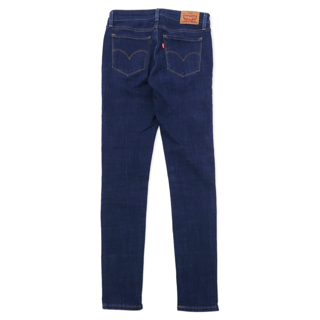 Levi's 711 Skinny Denim Pants 26 Blue Cotton Stretch