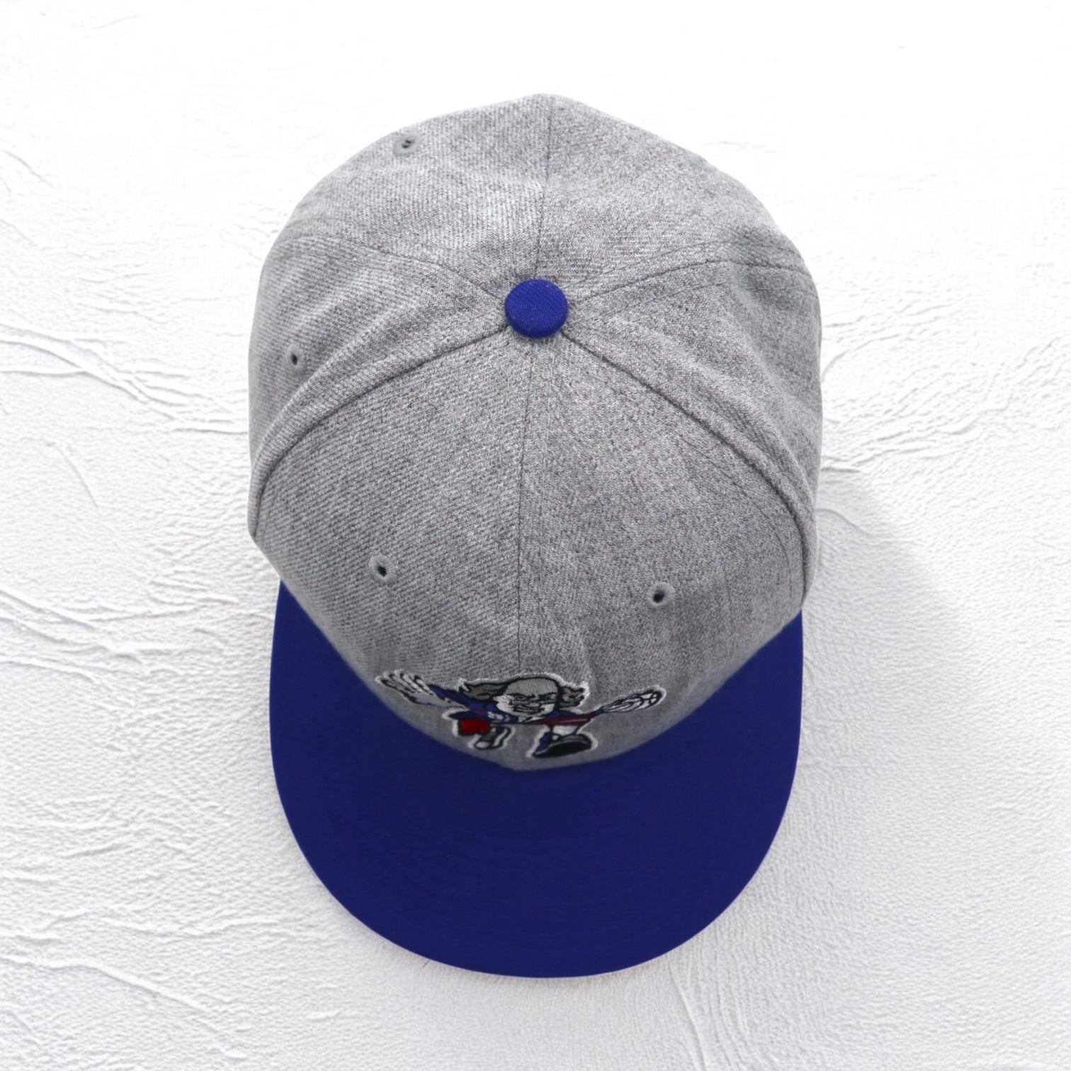 NEW ERA バイカラー スナップバック ベースボールキャップ FREE グレー ブルー NBA PHILADELPHIA 76ERS