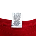 TOMMY JEANS 90s Long Sleeve T-Shirt, Red, Cotton, Made in Mexico