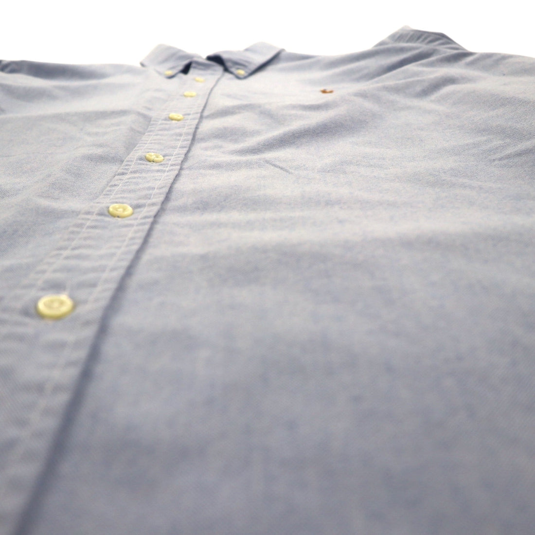 RALPH LAUREN Oxford Button-Down Shirt, XL, Blue Cotton, Small Pony Embroidery