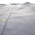 RALPH LAUREN Oxford Button-Down Shirt, XL, Blue Cotton, Small Pony Embroidery