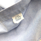 RALPH LAUREN Oxford Button-Down Shirt, XL, Blue Cotton, Small Pony Embroidery