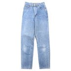 日本然リトテ-古着オンライン-Levi's 90年代 テーパード デニムパンツ 27 ブルー アイスウォッシュ コットン W626-0217 日本製-Levi's 90's Tapered Denim Pants 27 Blue Ice Wash Cotton W626-0217 Japan Made