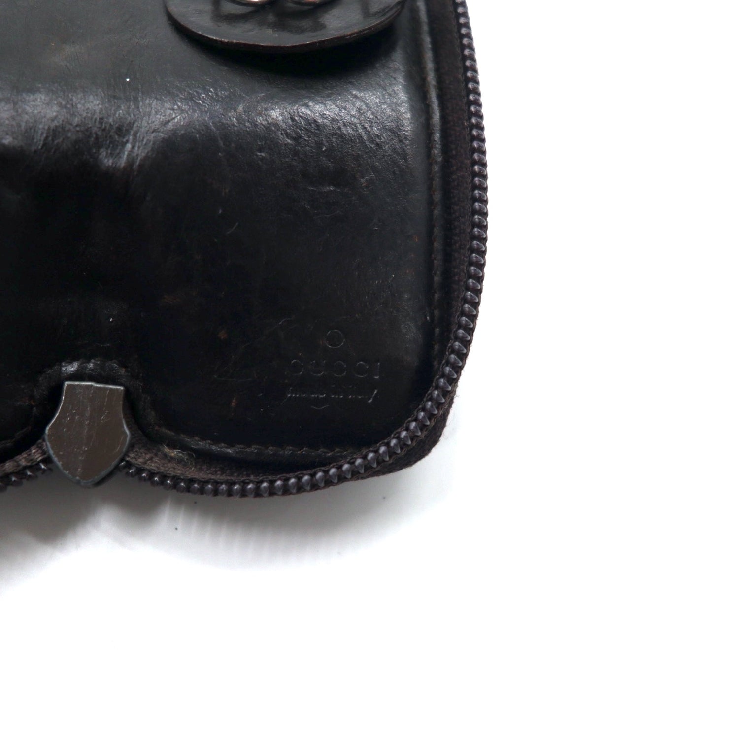 GUCCI 4 -key case Nylon Inner leather 033 1502 0347 Italian Made