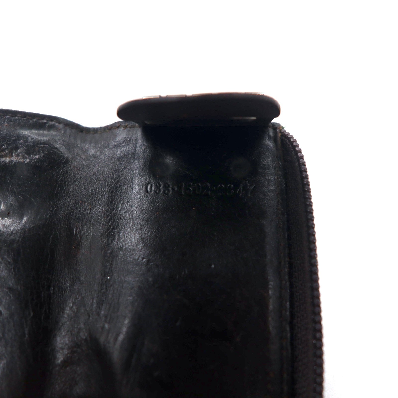 GUCCI 4 key case nylon interior leather 033 1502 0347 Made in Italy