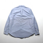 RALPH LAUREN Oxford Button-Down Shirt, XL, Blue Cotton, Small Pony Embroidery
