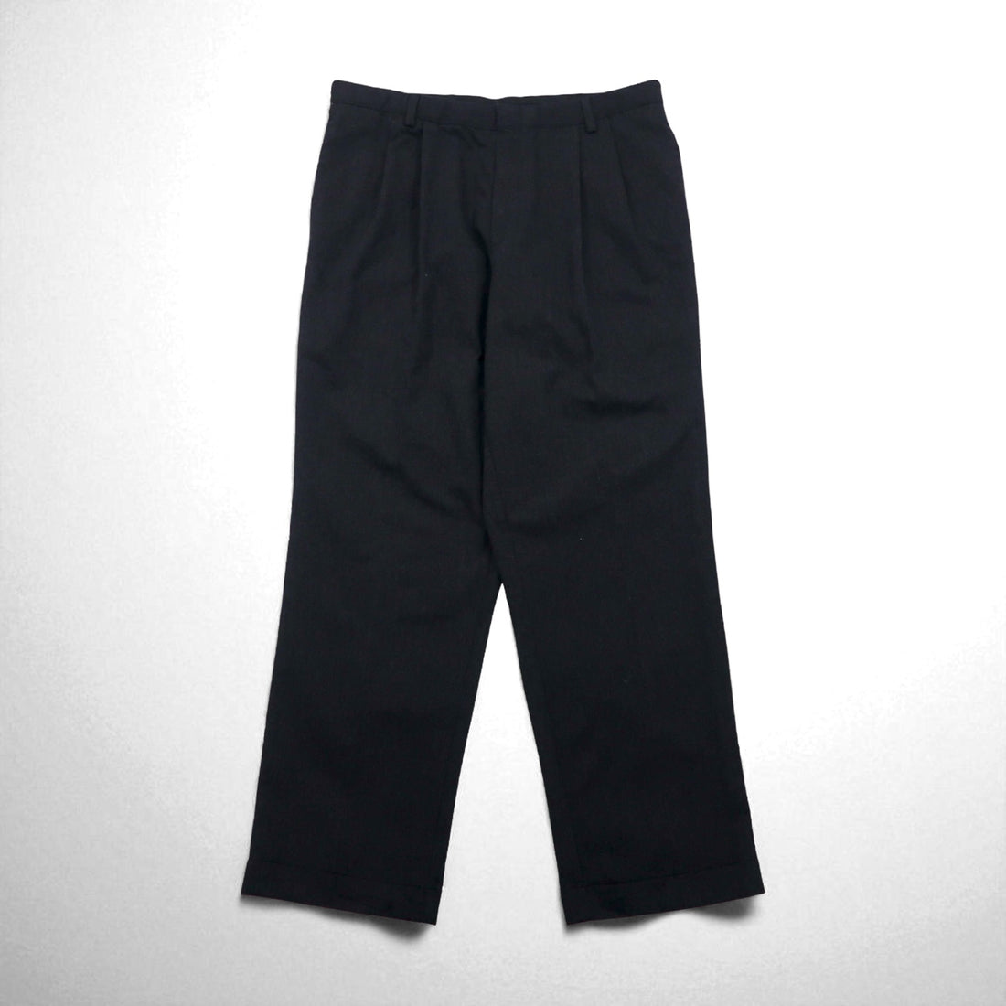 DOCKERS ( Levi's ) 00年代 STAIN DEFFENDER 2タック ワイド スラックスパンツ L グレー