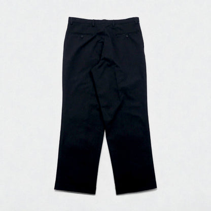 DOCKERS ( Levi's ) 00年代 STAIN DEFFENDER 2タック ワイド スラックスパンツ L グレー