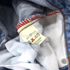 Levi's 90's Tapered Denim Pants 27 Blue Ice Wash Cotton W626-0217 Made in Japan