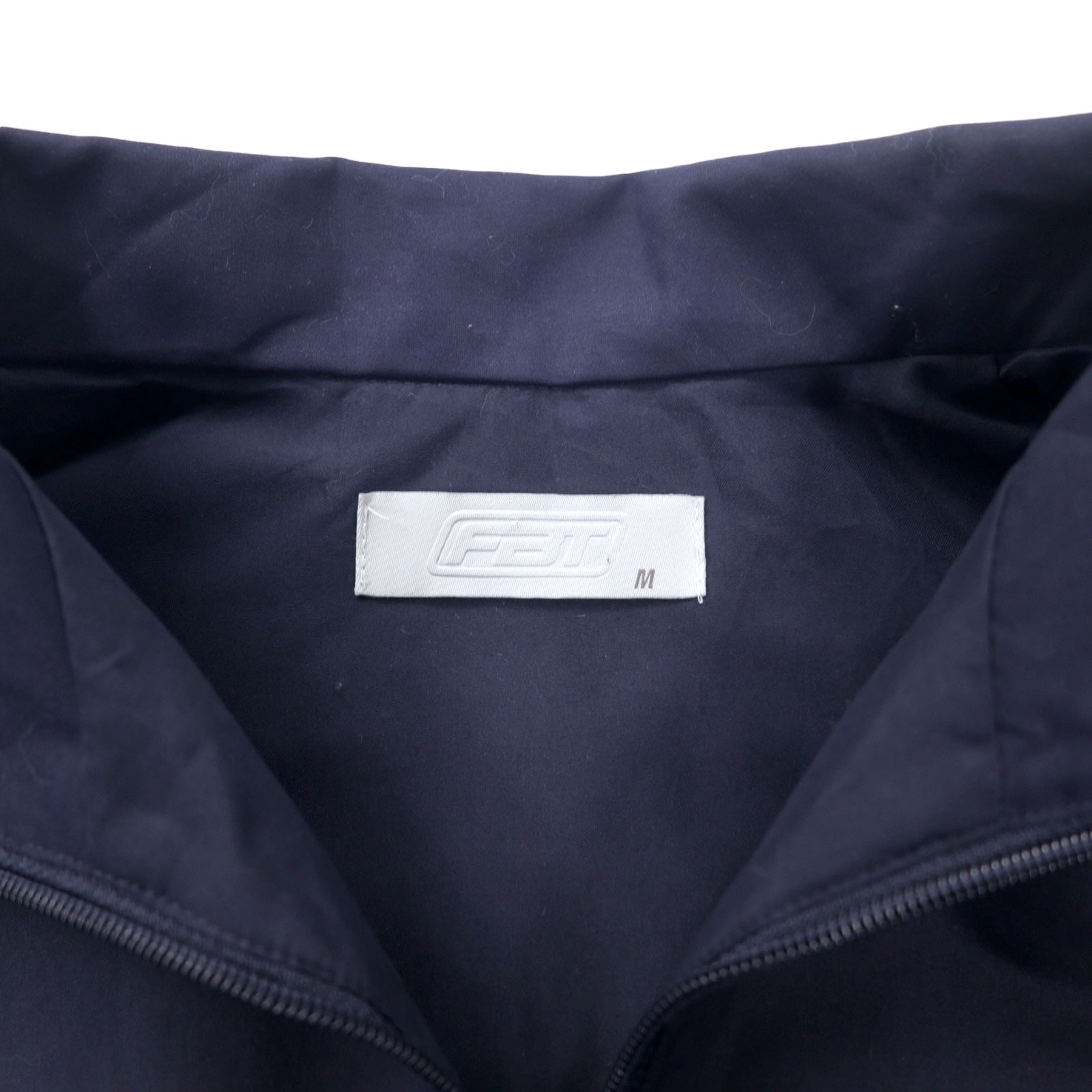 FBT ナイロンジャケット M ネイビー ポリエステル メッシュライナー 25th SEA GAMES LAOS VIENTIANE 2009 刺繍