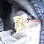 Levi's 90's Tapered Denim Pants 27 Blue Ice Wash Cotton W626-0217 Made in Japan