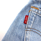Levi's 90's Tapered Denim Pants 27 Blue Ice Wash Cotton W626-0217 Made in Japan