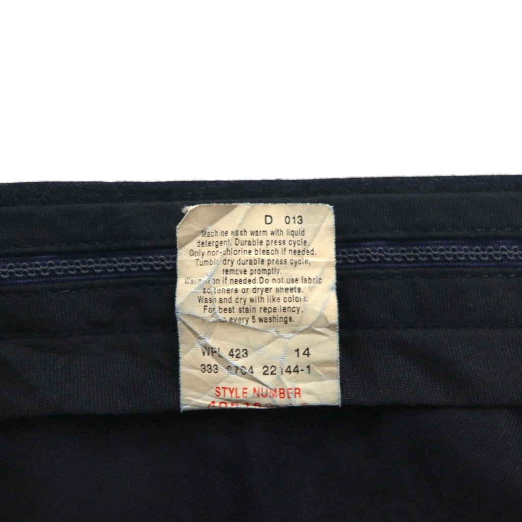 DOCKERS ( Levi's ) 00年代 STAIN DEFFENDER 2タック ワイド スラックスパンツ L グレー