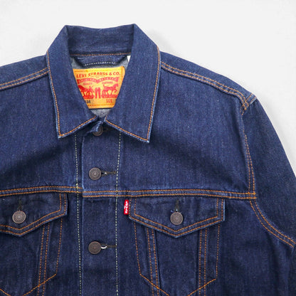 Levi's Denim Trucker Jacket, Type 3, Size M, Indigo and Blue, 72334-0134