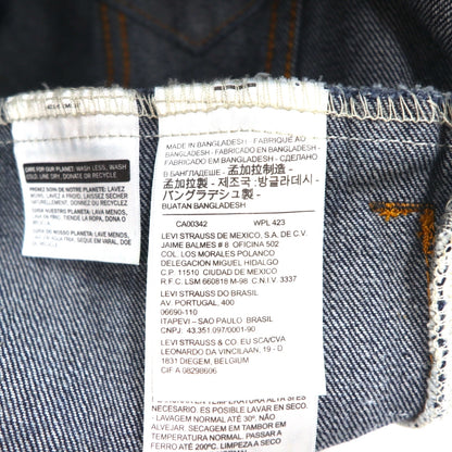 Levi's Denim Trucker Jacket, Type 3, Size M, Indigo and Blue, 72334-0134