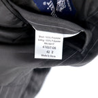 John Blair Double Breasted Tailored Jacket XL Grey Striped Polyester