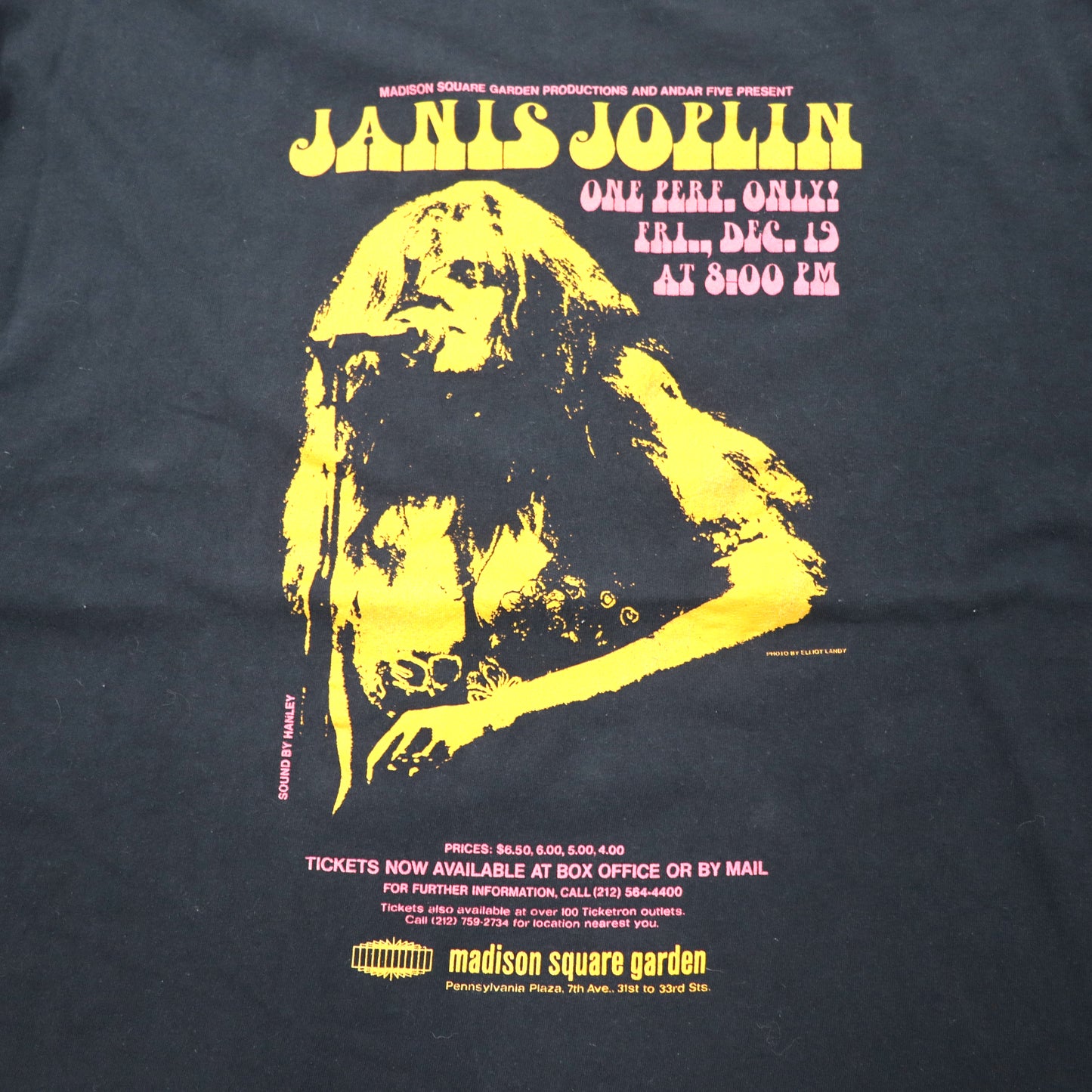 Janis Joplin ジャニスジョプリン バンド Tシャツ XL ブラック コットン ビッグサイズ