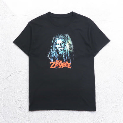 ROB ZOMBIE ロブゾンビ ロック バンド Tシャツ バンT L ブラック コットン
