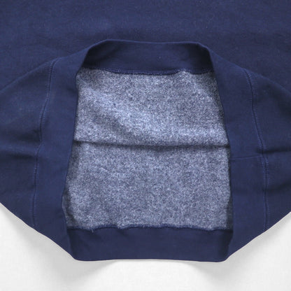 PLUMA OUTDOORS ブランク スウェットシャツ 2XL ネイビー 無地 コットン 裏起毛 メキシコ製