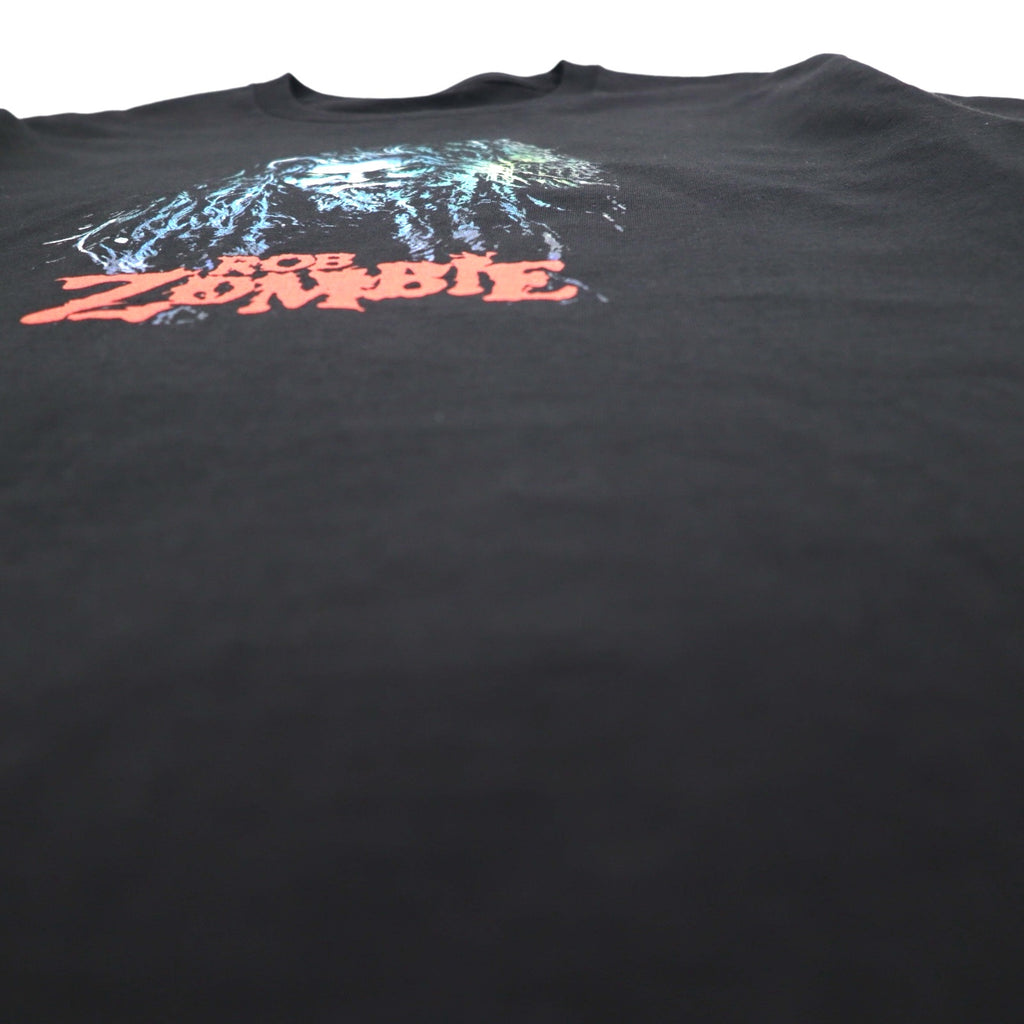 ROB ZOMBIE ロブゾンビ ロック バンド Tシャツ バンT L ブラック コットン