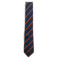 APC French Necktie Navy Regimental Stripe Polyester