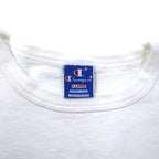 Champion USA Made 80s Printed T-Shirt XL White Cotton Embroidered Tag STATE FARM