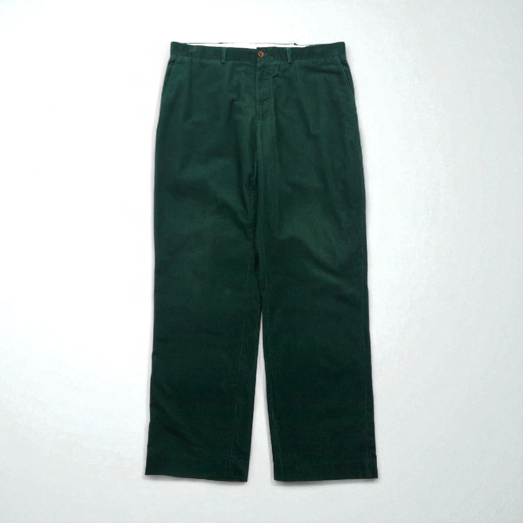 Polo by Ralph Lauren 90年代 コーデュロイパンツ スラックス L グリーン コットン