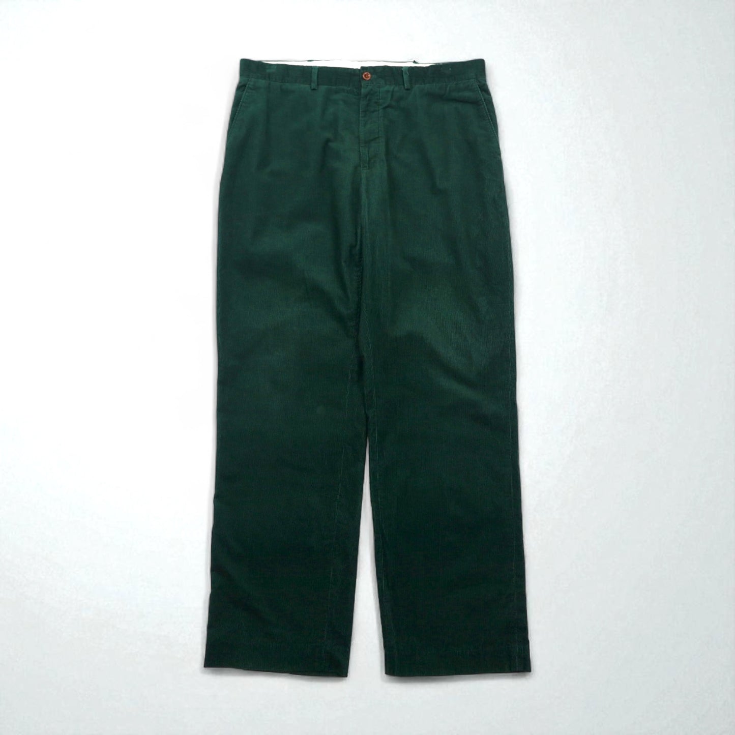 Polo by Ralph Lauren 90s Corduroy Pants, Slacks, Size L, Green, Cotton