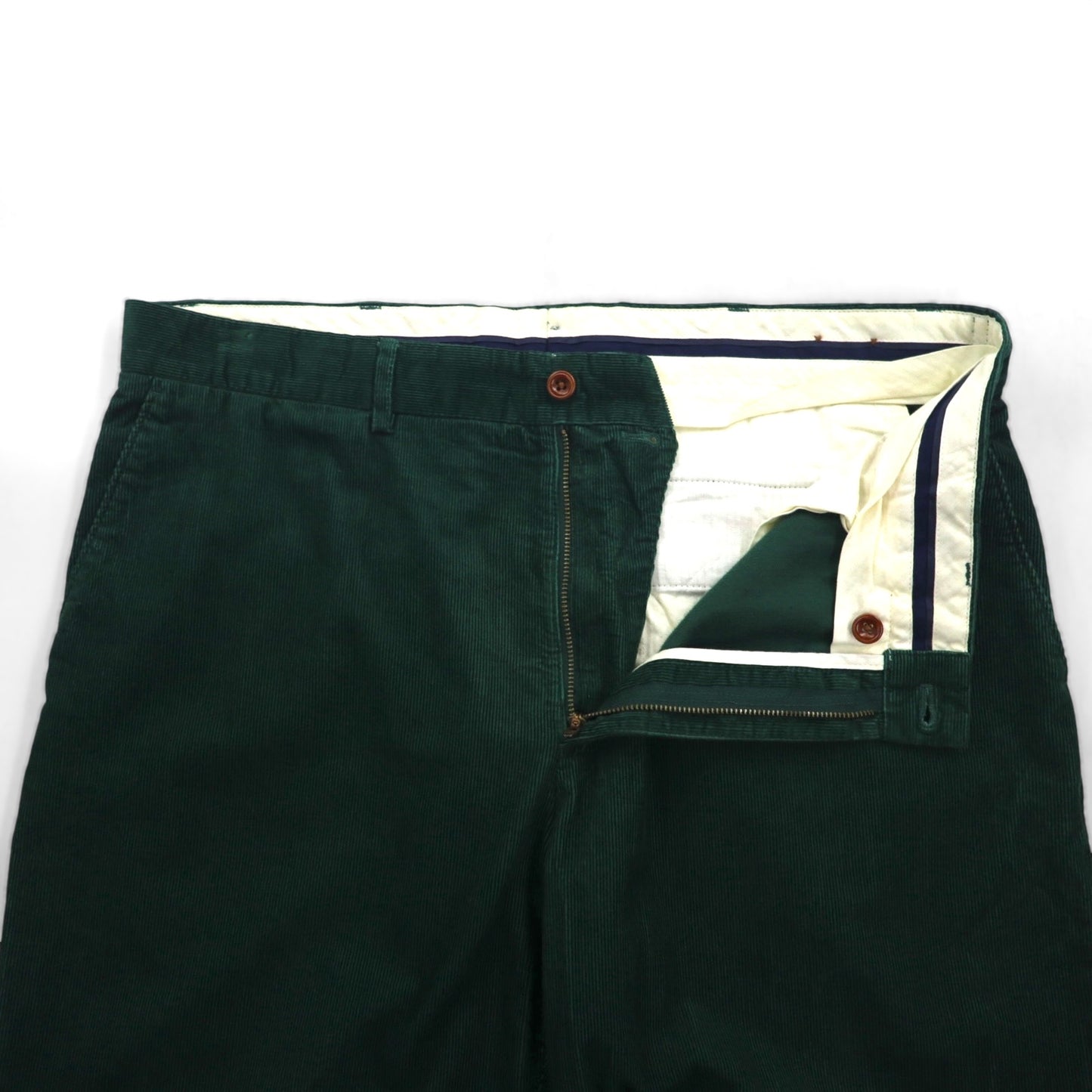 Polo by Ralph Lauren 90s Corduroy Pants, Slacks, Size L, Green, Cotton