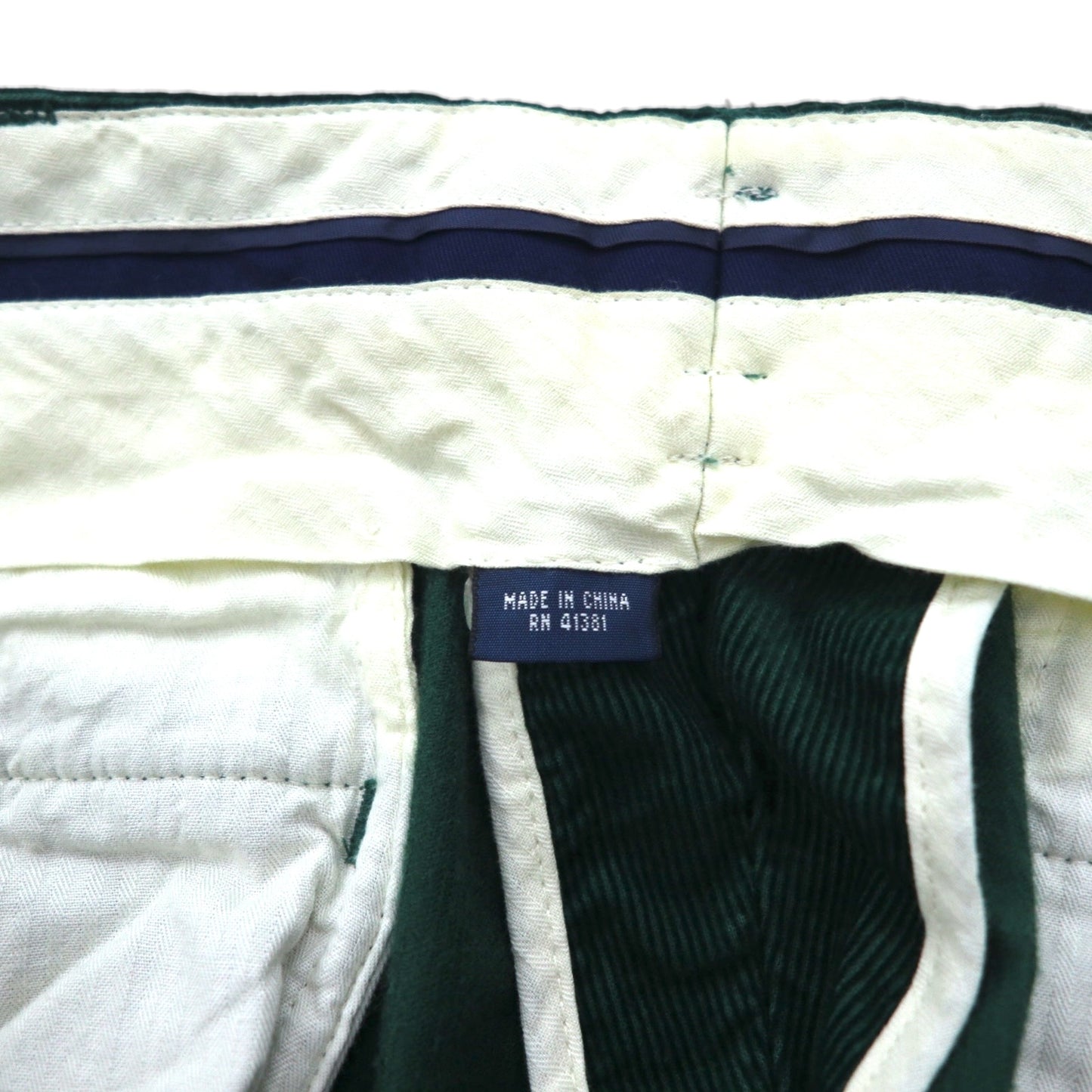 Polo by Ralph Lauren 90s Corduroy Pants, Slacks, Size L, Green, Cotton