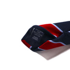 Altea Made in Italy Tie Red Navy Regimental Stripes UNITED ARROWS