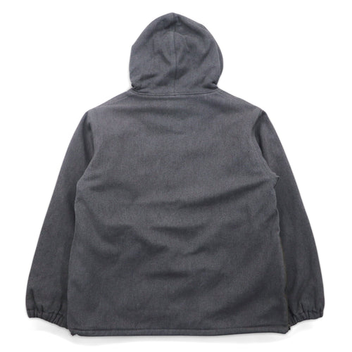 BROWN by 2-tacs 中綿 アノラック パーカー M グレー ハーフジップ Anorak B8-J003 日本製