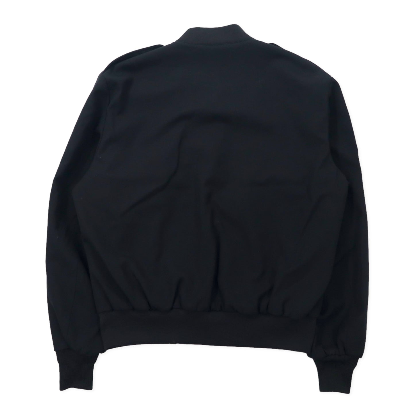 US NAVY WINDBREAKER JACKET オフィサー サービスジャケット 44R ブラック ポリエステル ウール ミリタリー SIDRAN INC